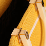 Fendi Yellow Crochet Medium Sunshine Tote - FashioNica