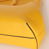 Fendi Yellow Leather First Clutch - FashioNica