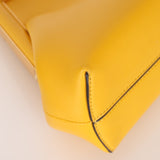 Fendi Yellow Leather First Clutch - FashioNica