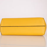 Fendi Yellow Leather First Clutch - FashioNica