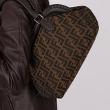 Fendi Zucca Adele Frame Bag - FashioNica