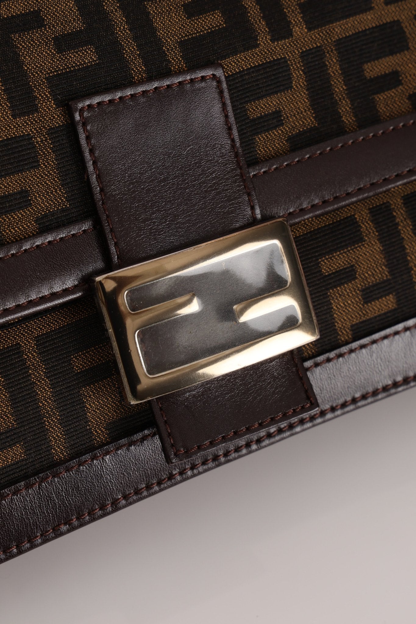 Fendi Zucca Baguette Flap - FashioNica