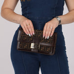 Fendi Zucca Baguette Flap - FashioNica