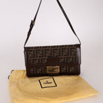 Fendi Zucca Baguette Flap - FashioNica