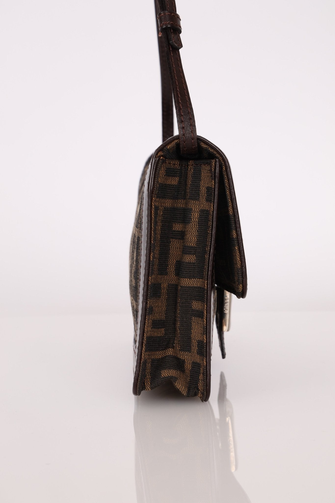 Fendi Zucca Baguette Flap - FashioNica