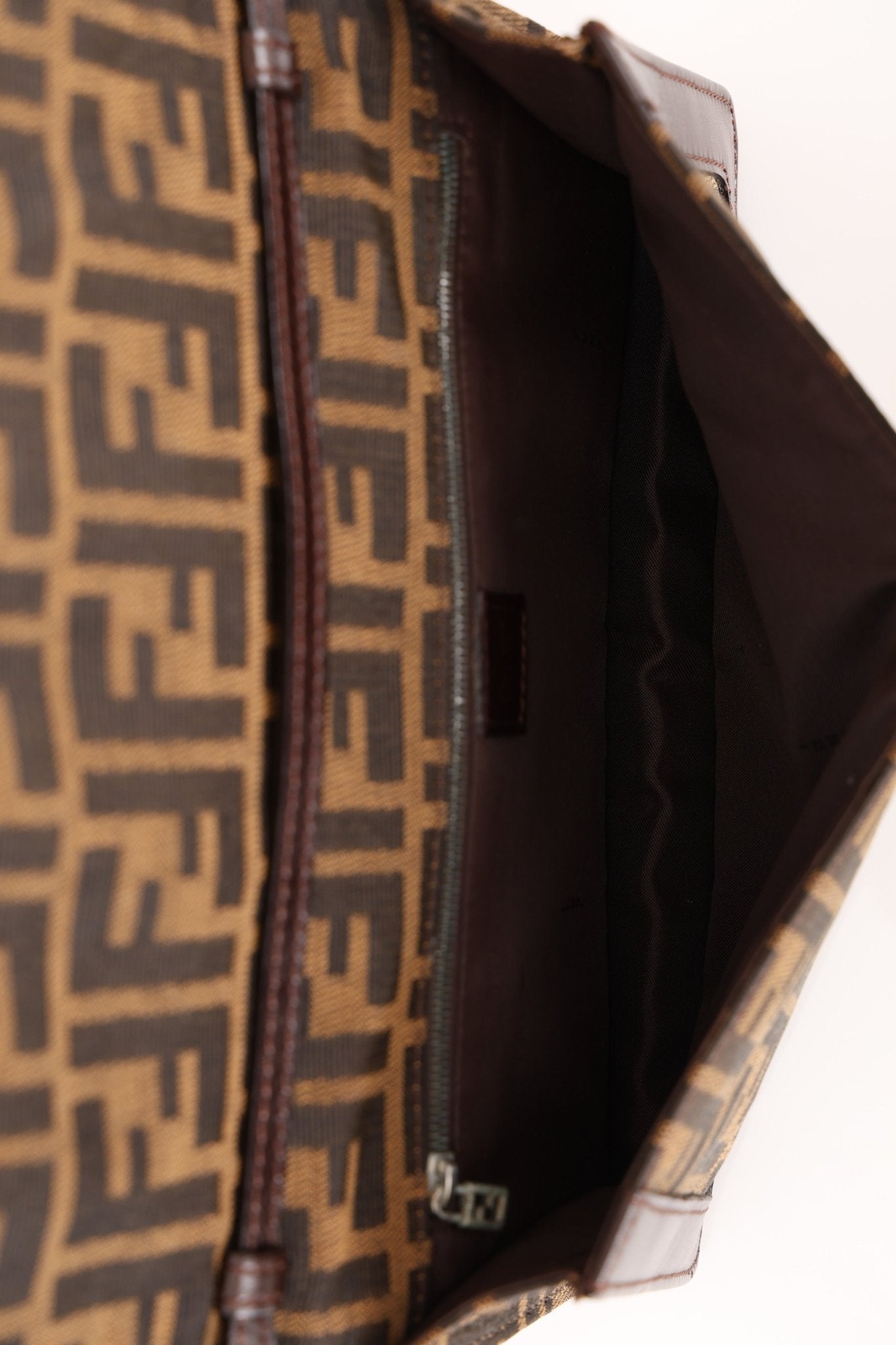 Fendi Zucca Baguette Flap - FashioNica