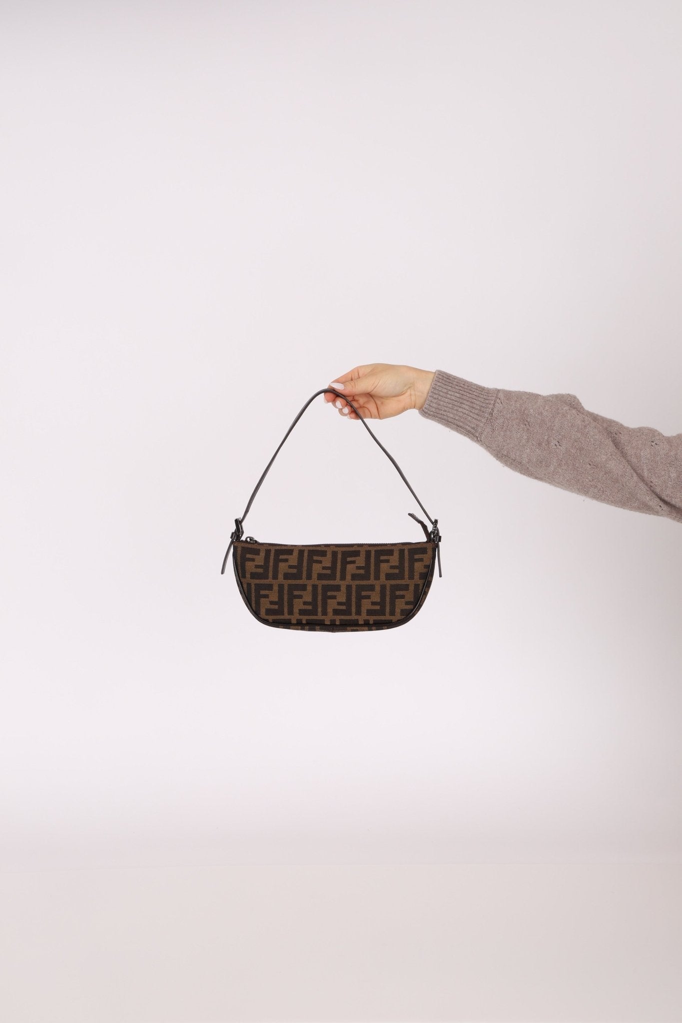 Fendi Zucca Boat Pochette - FashioNica