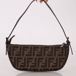 Fendi Zucca Boat Pochette - FashioNica