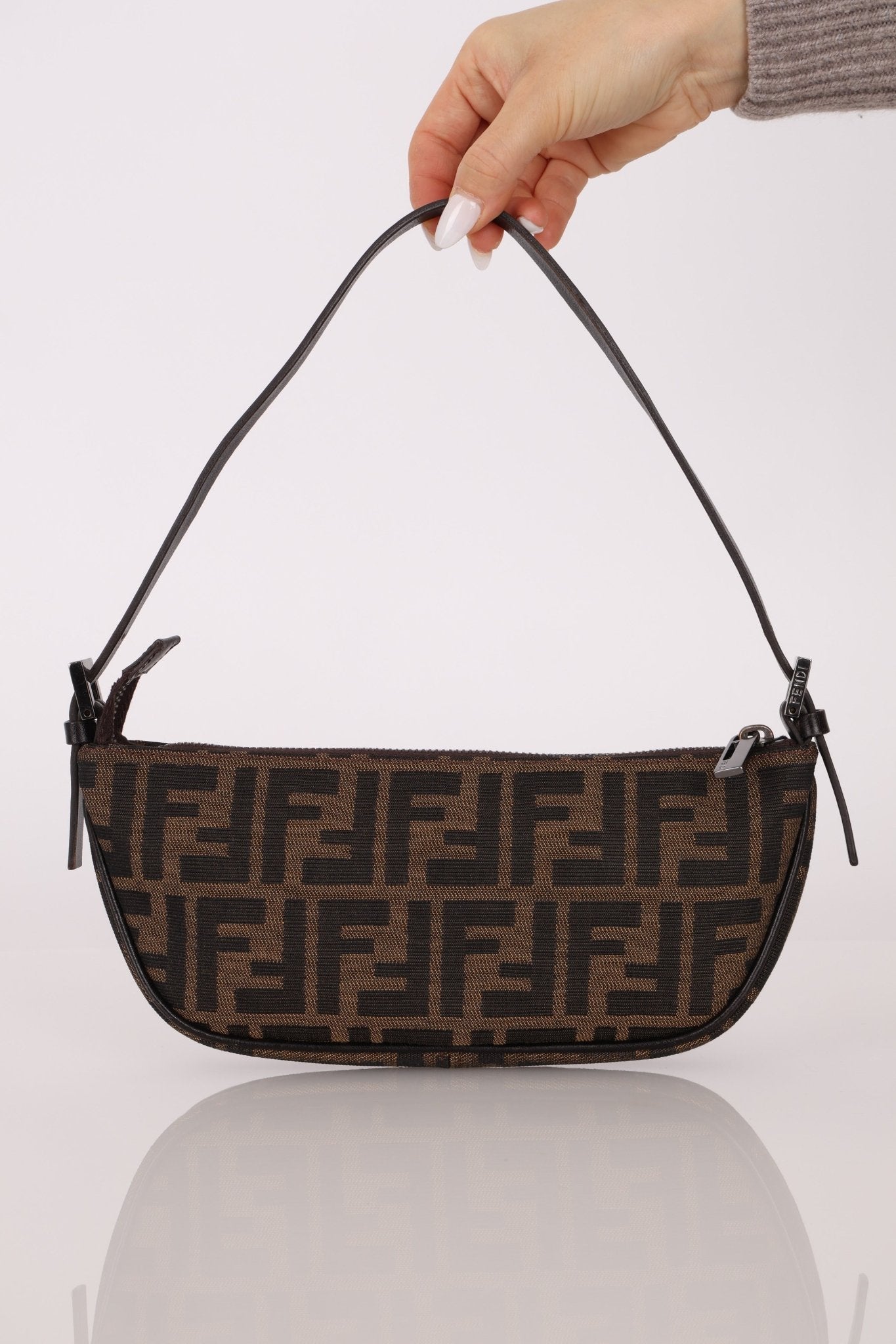 Fendi Zucca Boat Pochette - FashioNica