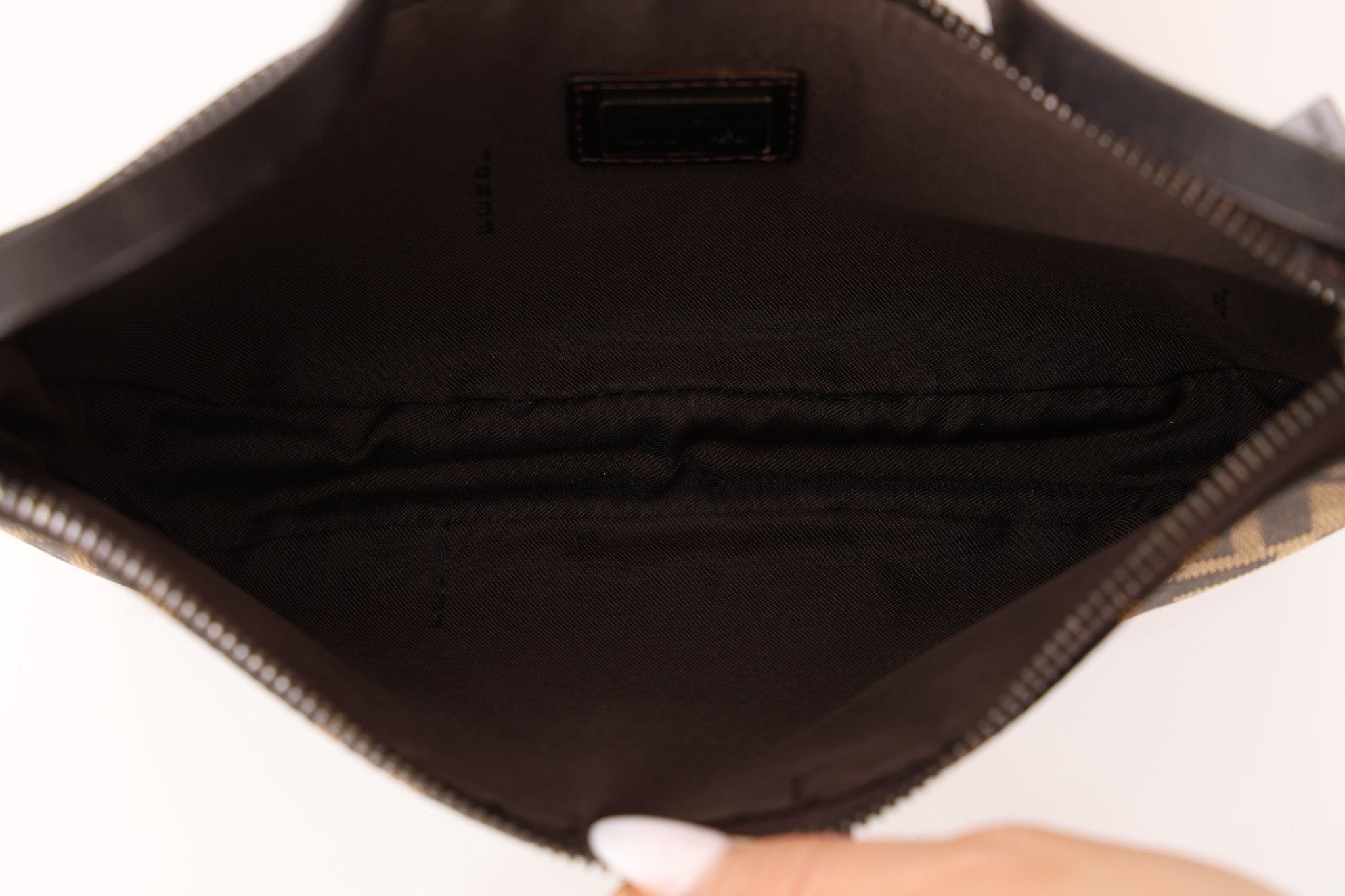 Fendi Zucca Boat Pochette - FashioNica