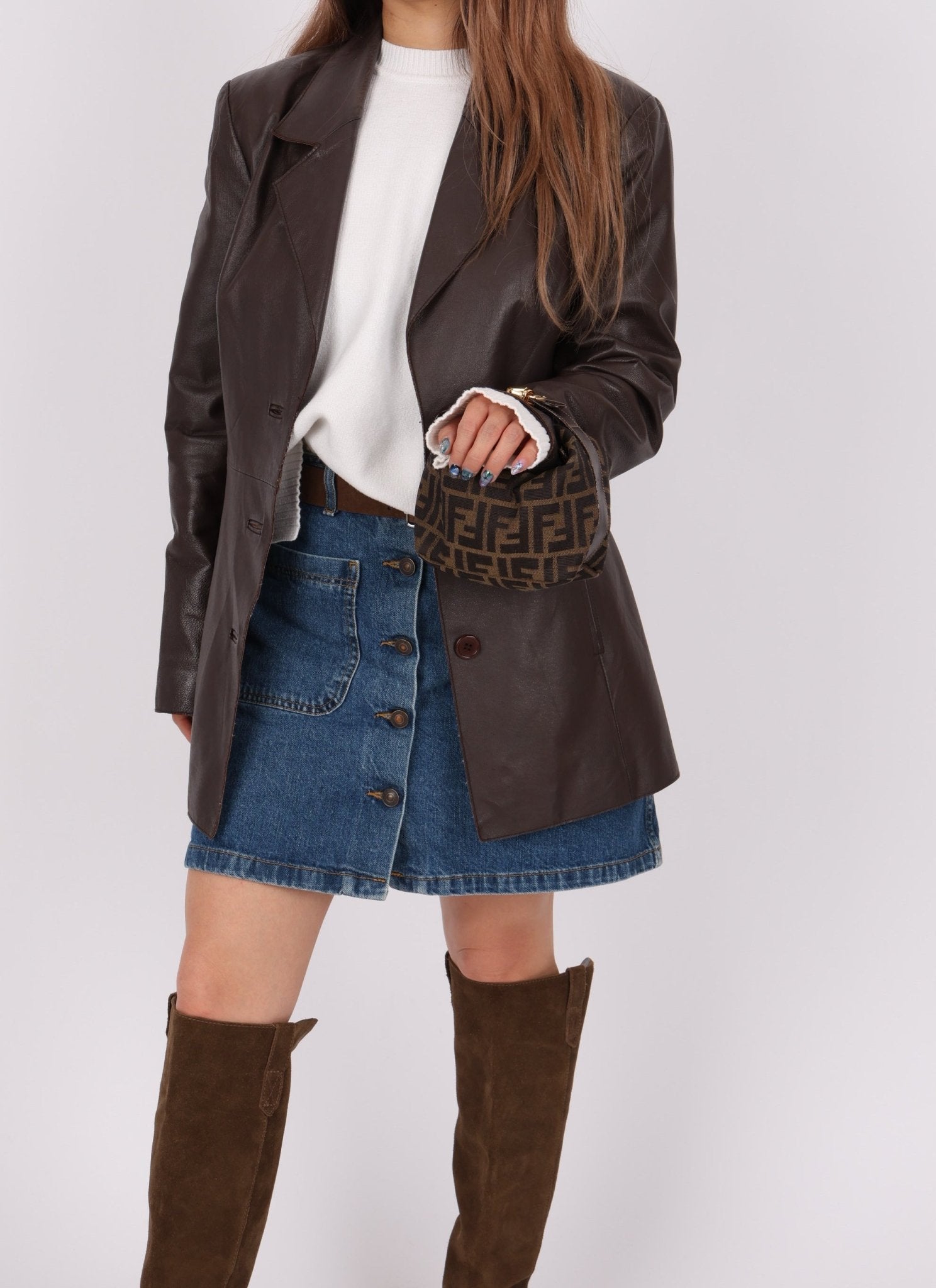 Fendi Zucca Bracelet Pouch - FashioNica