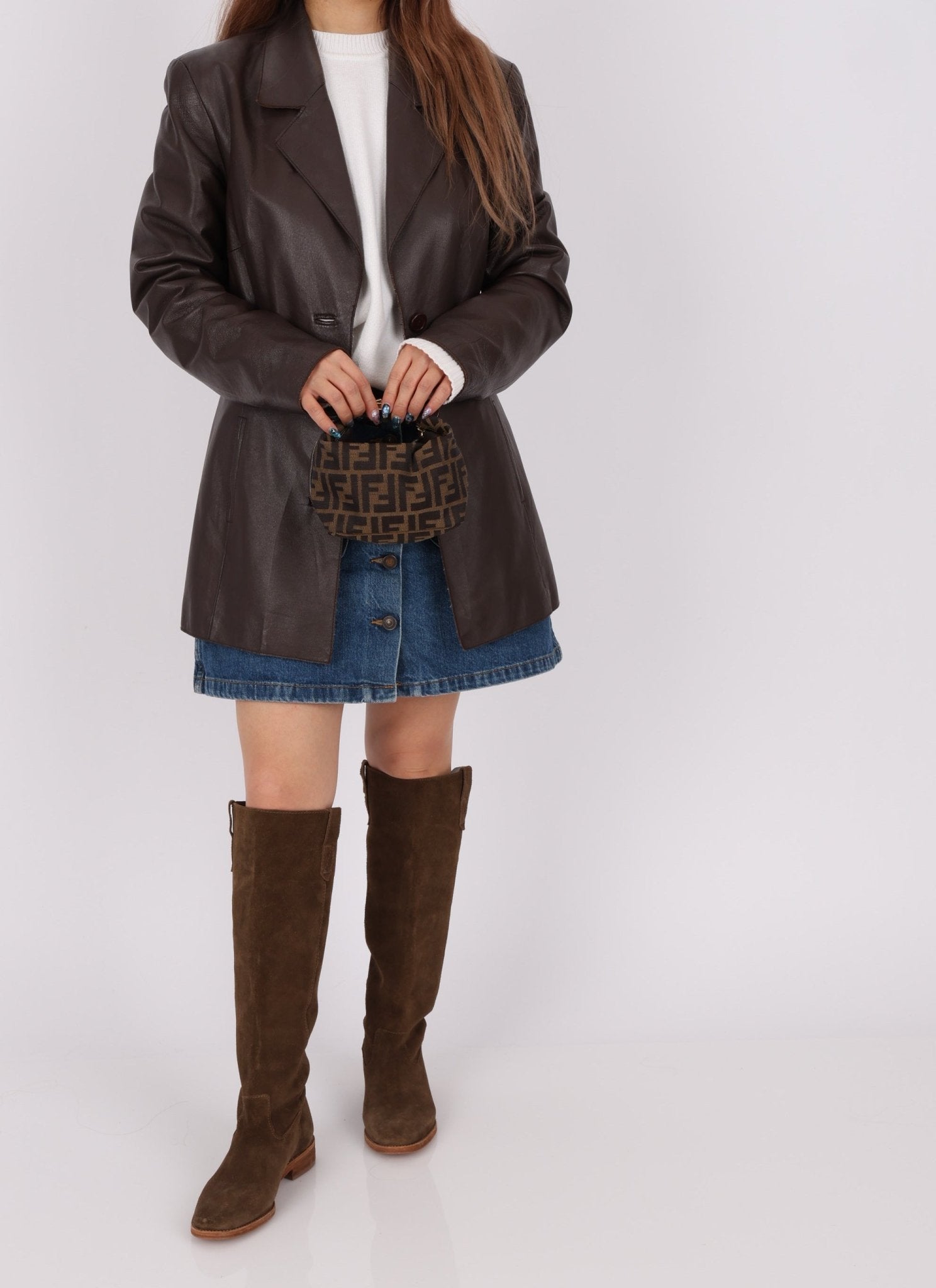 Fendi Zucca Bracelet Pouch - FashioNica