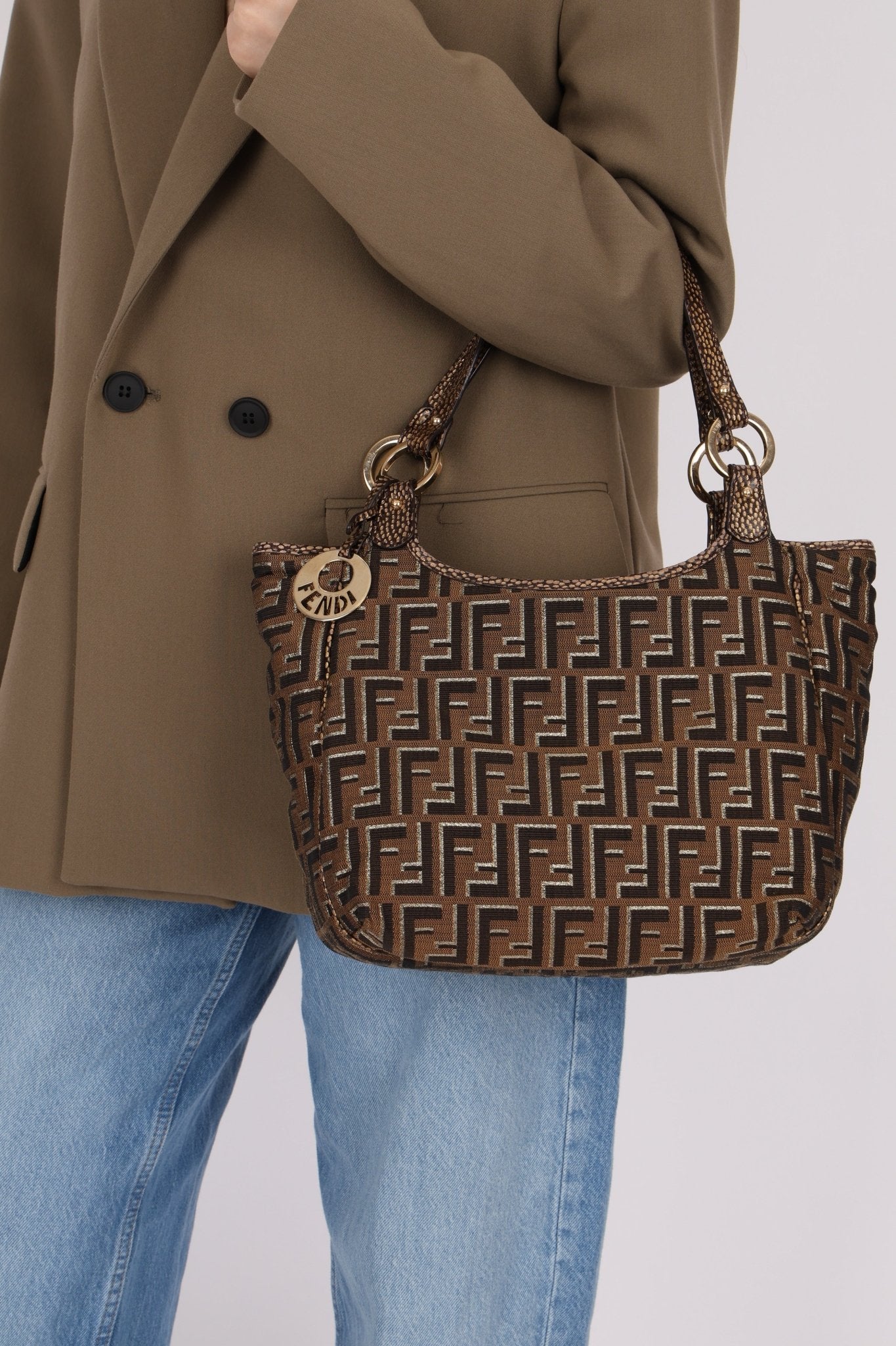 Fendi Zucca Canvas Chef Tote Bag - FashioNica