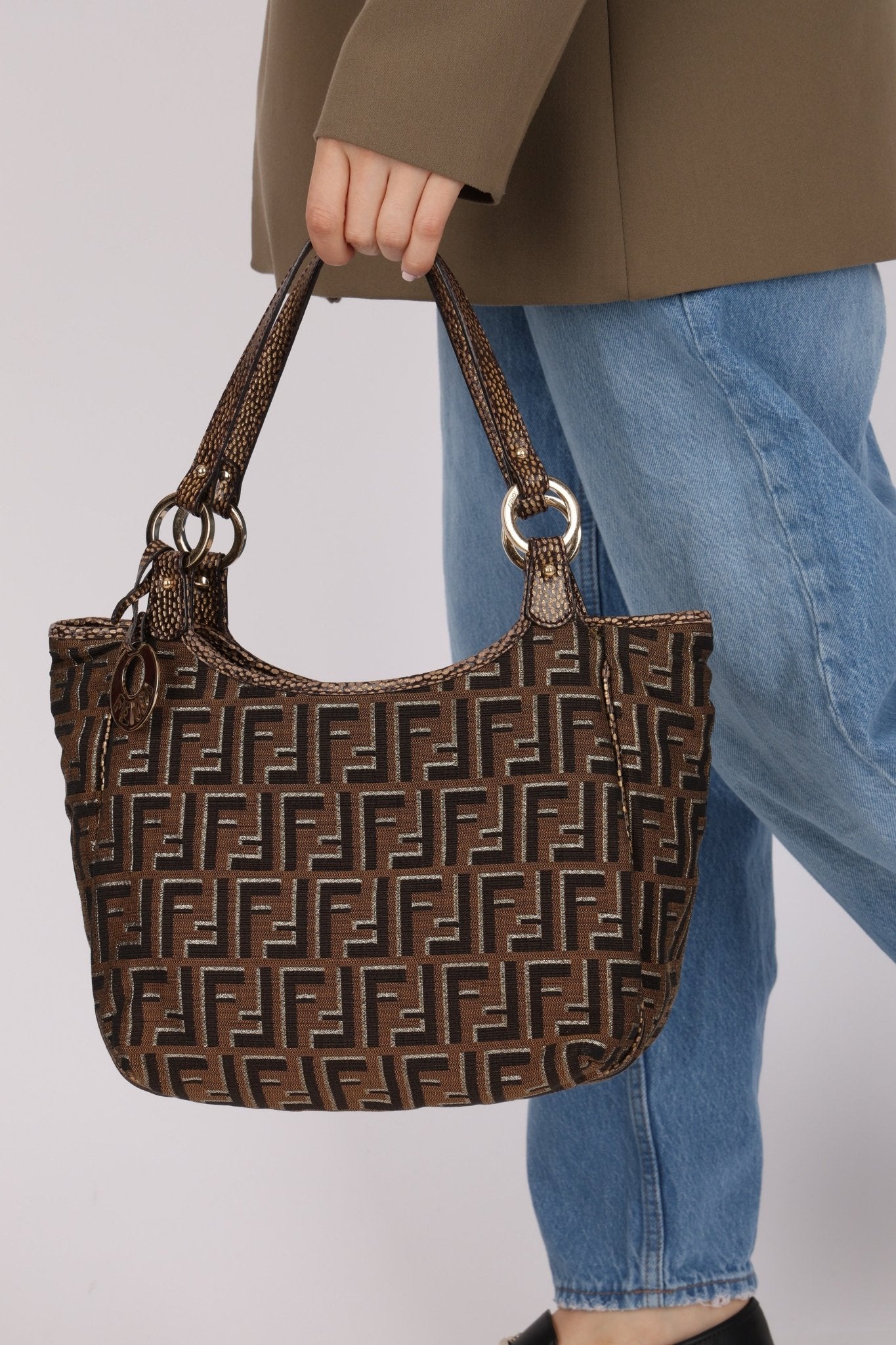 Fendi Zucca Canvas Chef Tote Bag - FashioNica