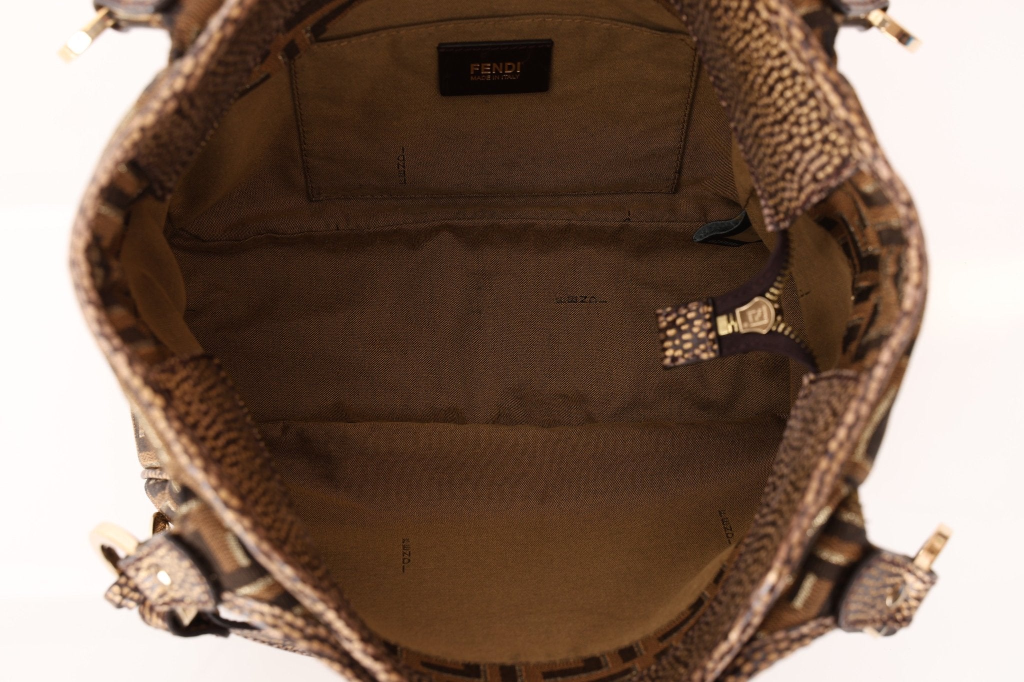 Fendi Zucca Canvas Chef Tote Bag - FashioNica