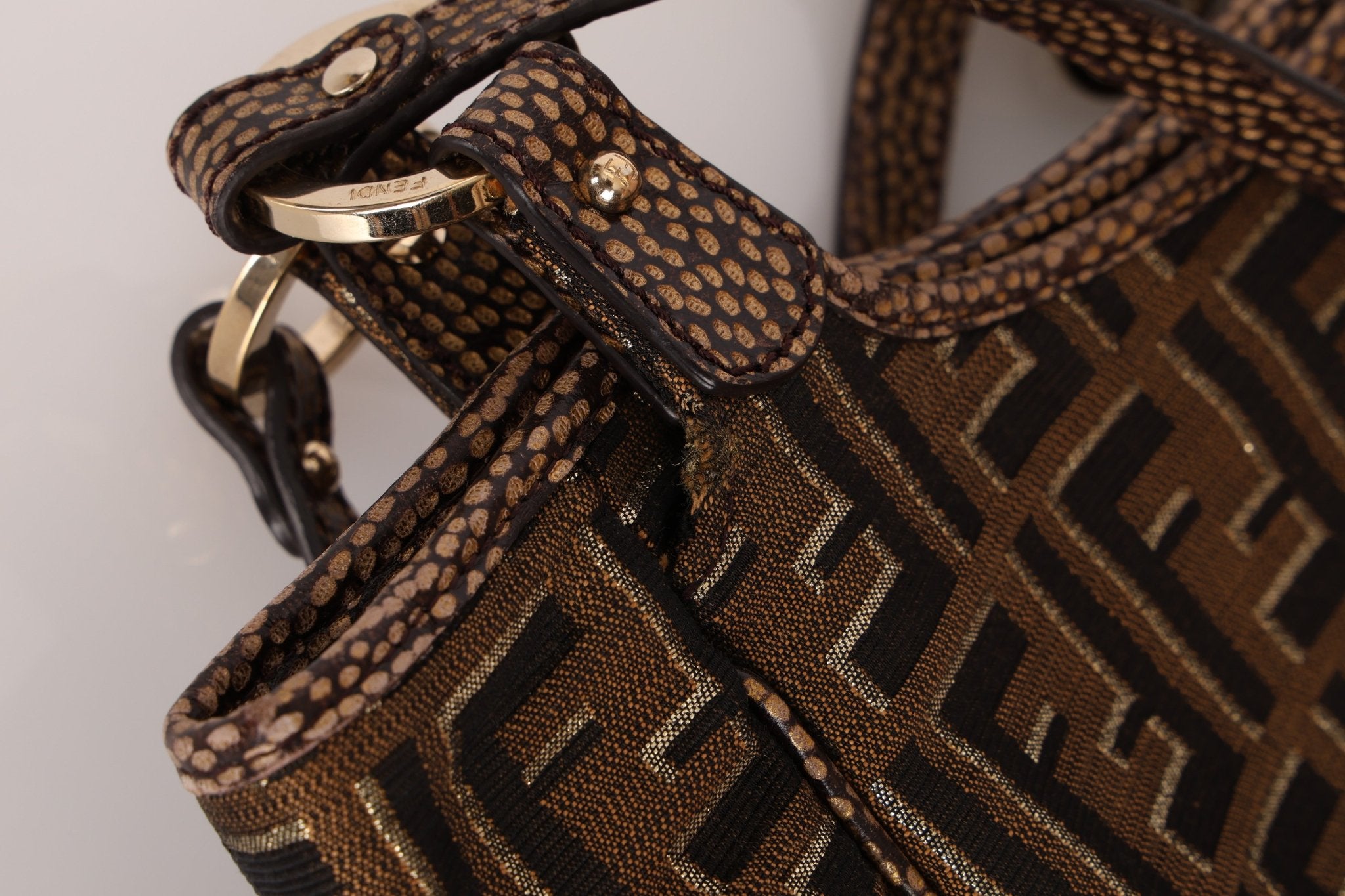 Fendi Zucca Canvas Chef Tote Bag - FashioNica