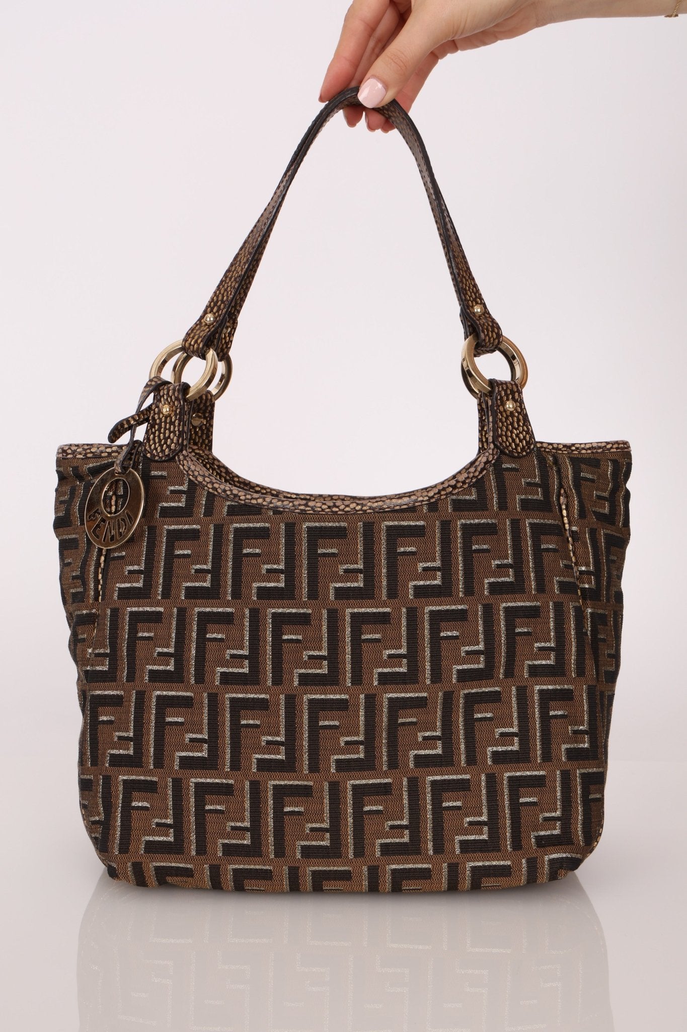 Fendi Zucca Canvas Chef Tote Bag - FashioNica