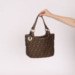 Fendi Zucca Canvas Chef Tote Bag - FashioNica