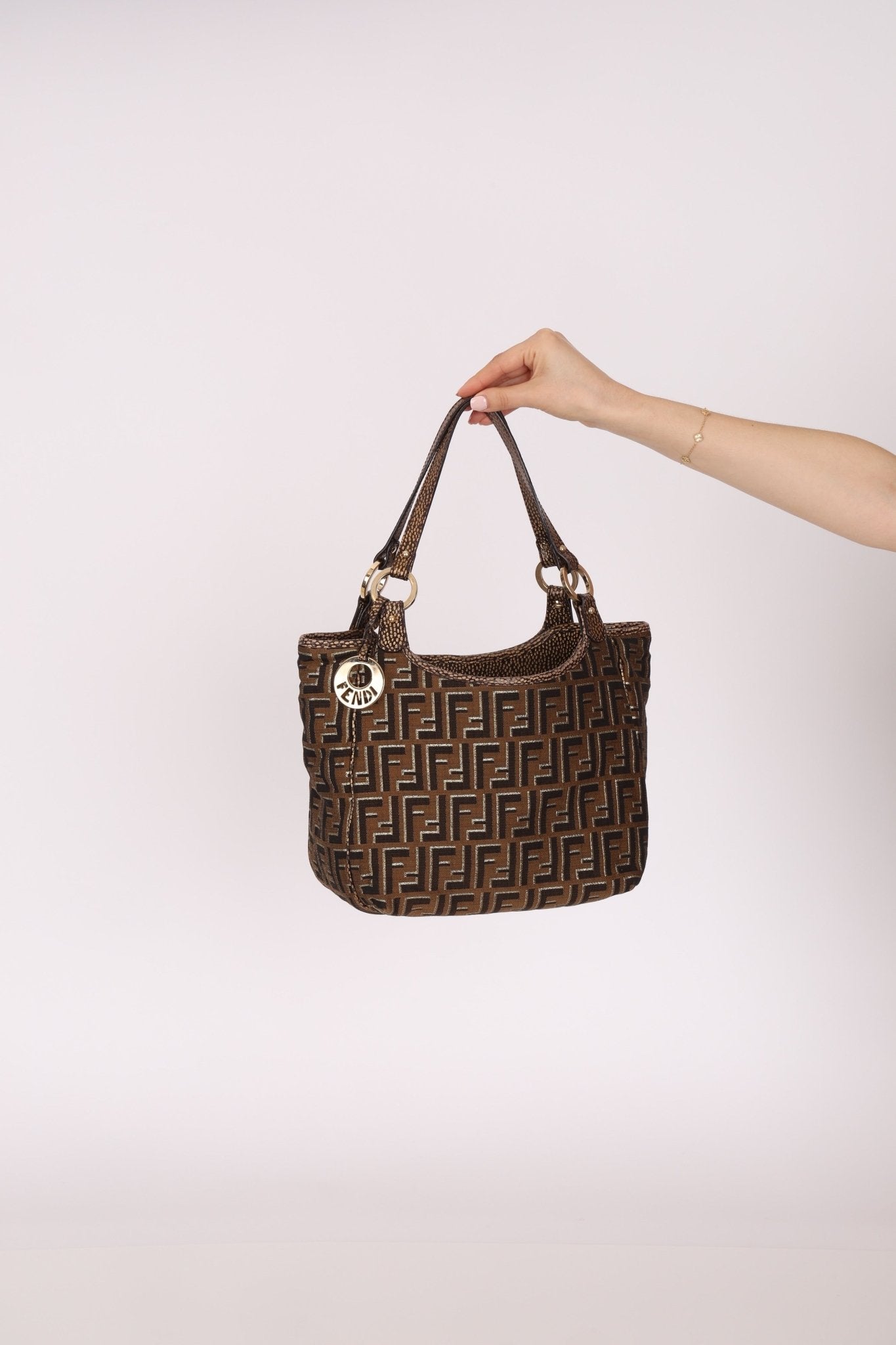 Fendi Zucca Canvas Chef Tote Bag - FashioNica