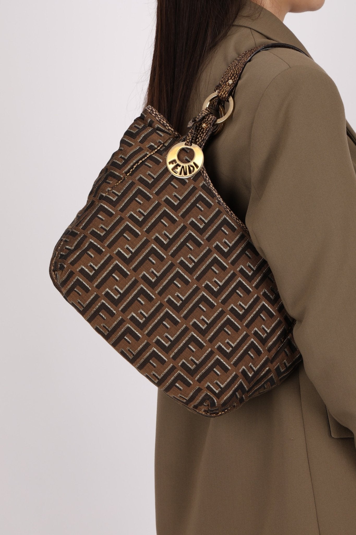 Fendi Zucca Canvas Chef Tote Bag - FashioNica