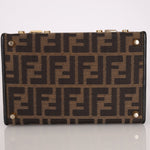 Fendi Zucca Canvas Top Handle Vanity with Strap - FashioNica