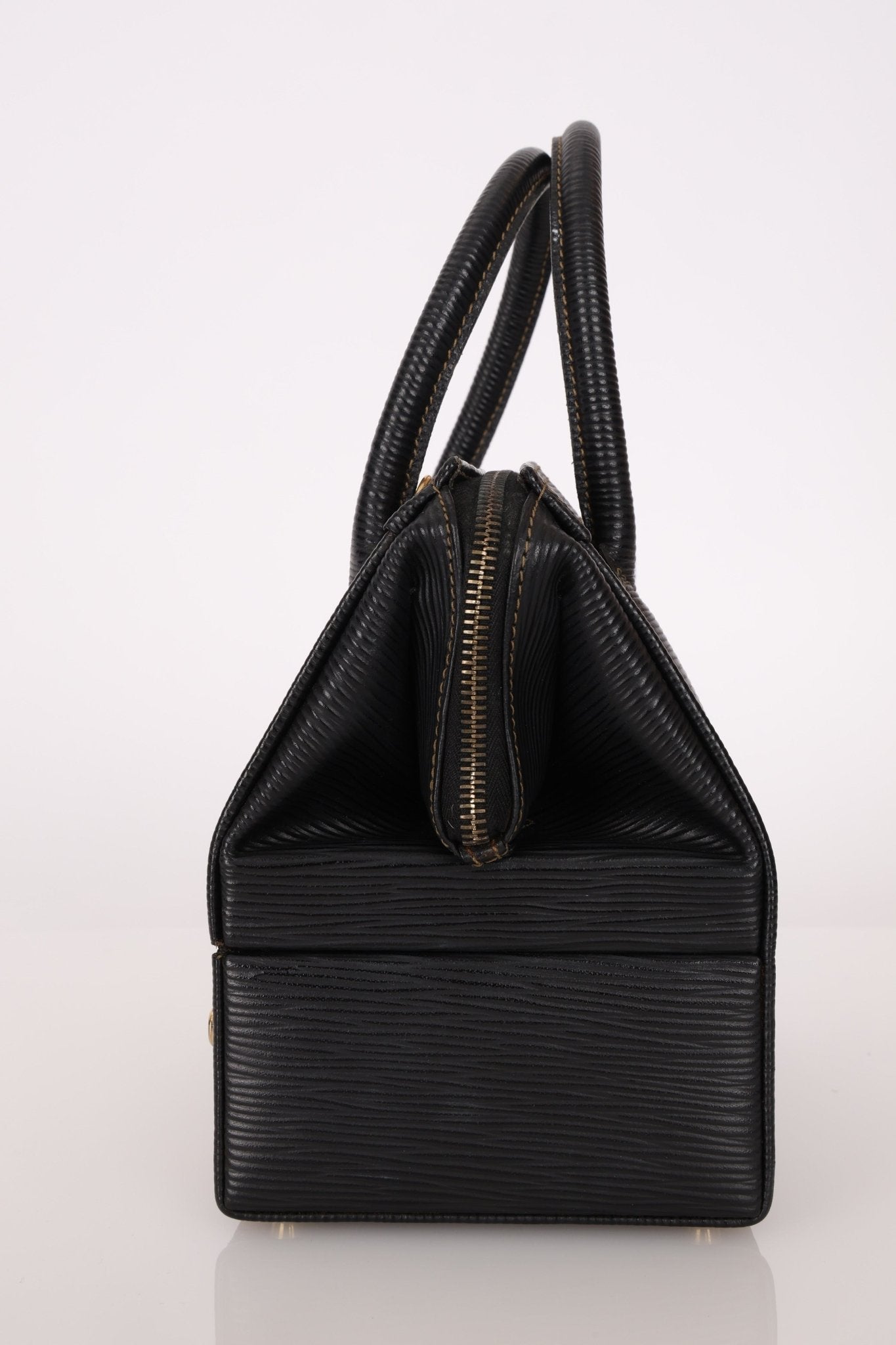 Fendi Zucca Canvas Top Handle Vanity with Strap - FashioNica