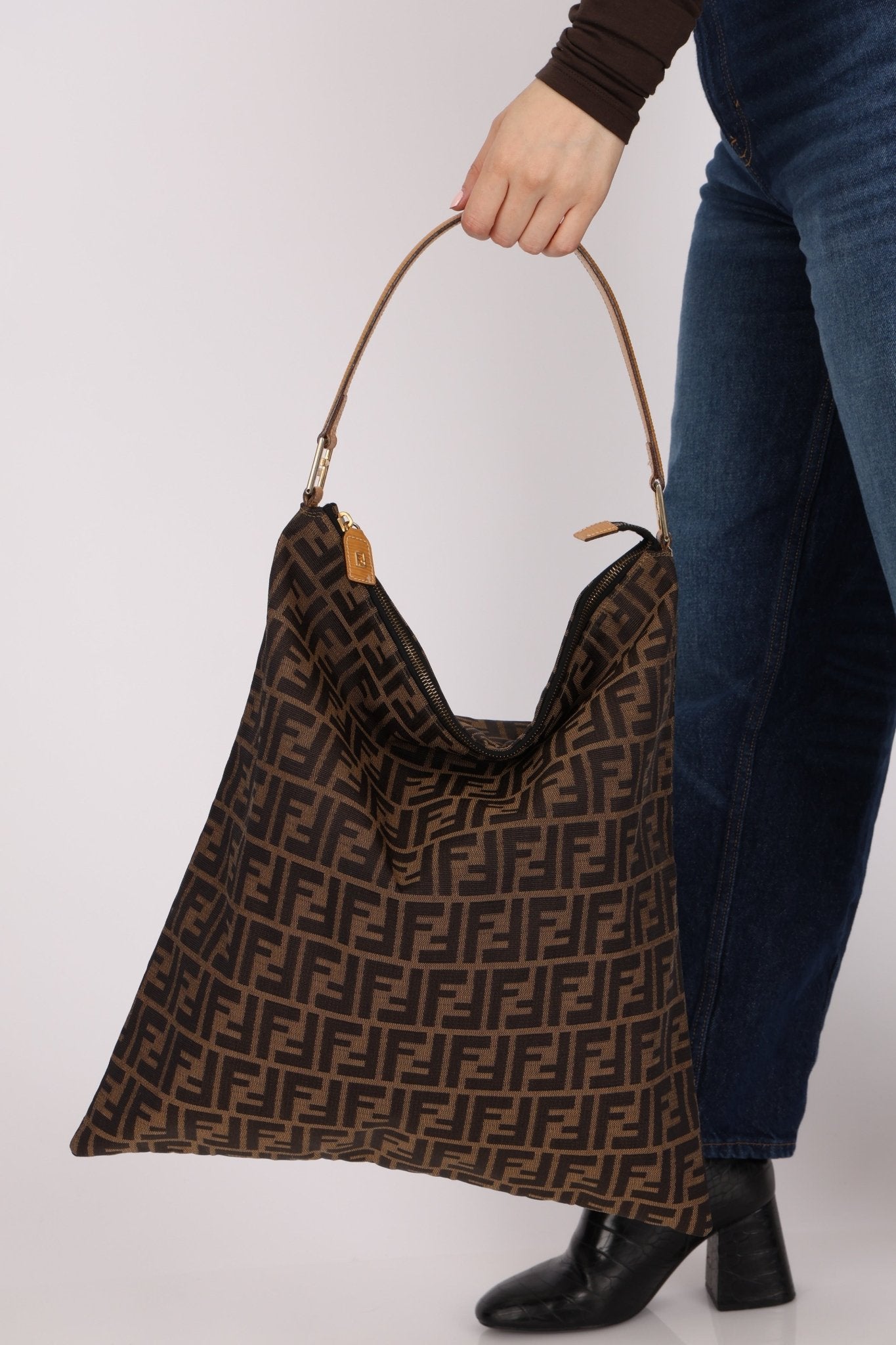 Fendi Zucca Canvas Tote Bag - FashioNica
