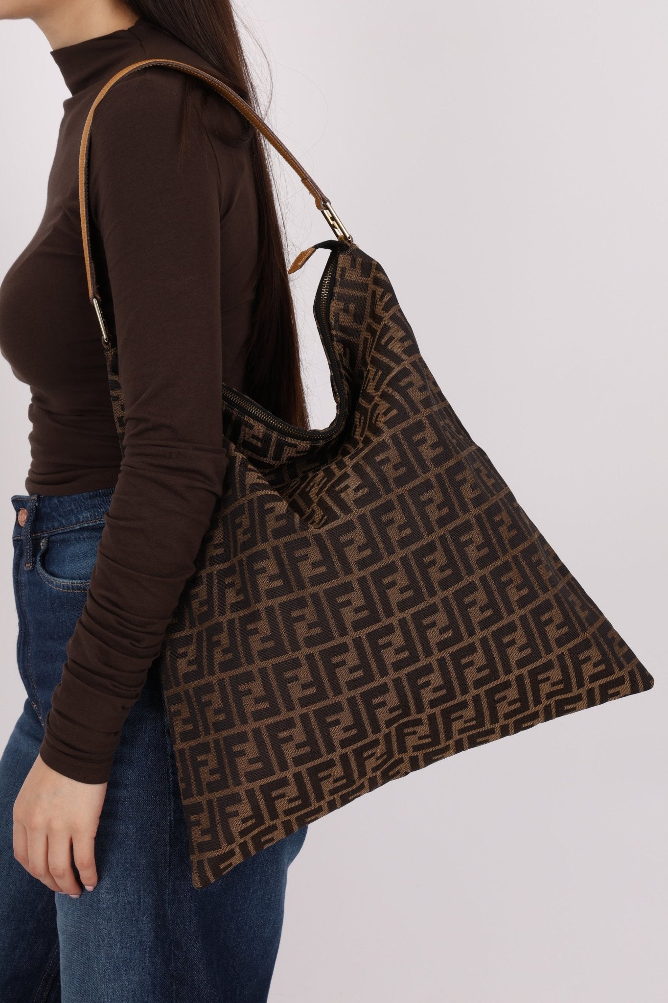 Fendi Zucca Canvas Tote Bag - FashioNica