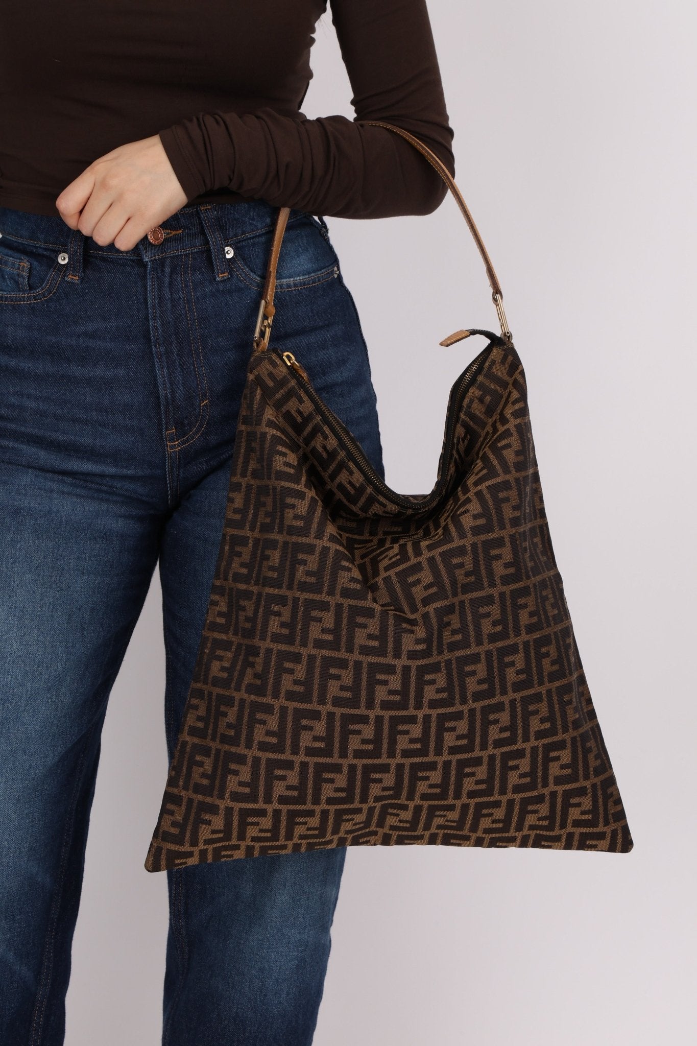 Fendi Zucca Canvas Tote Bag - FashioNica