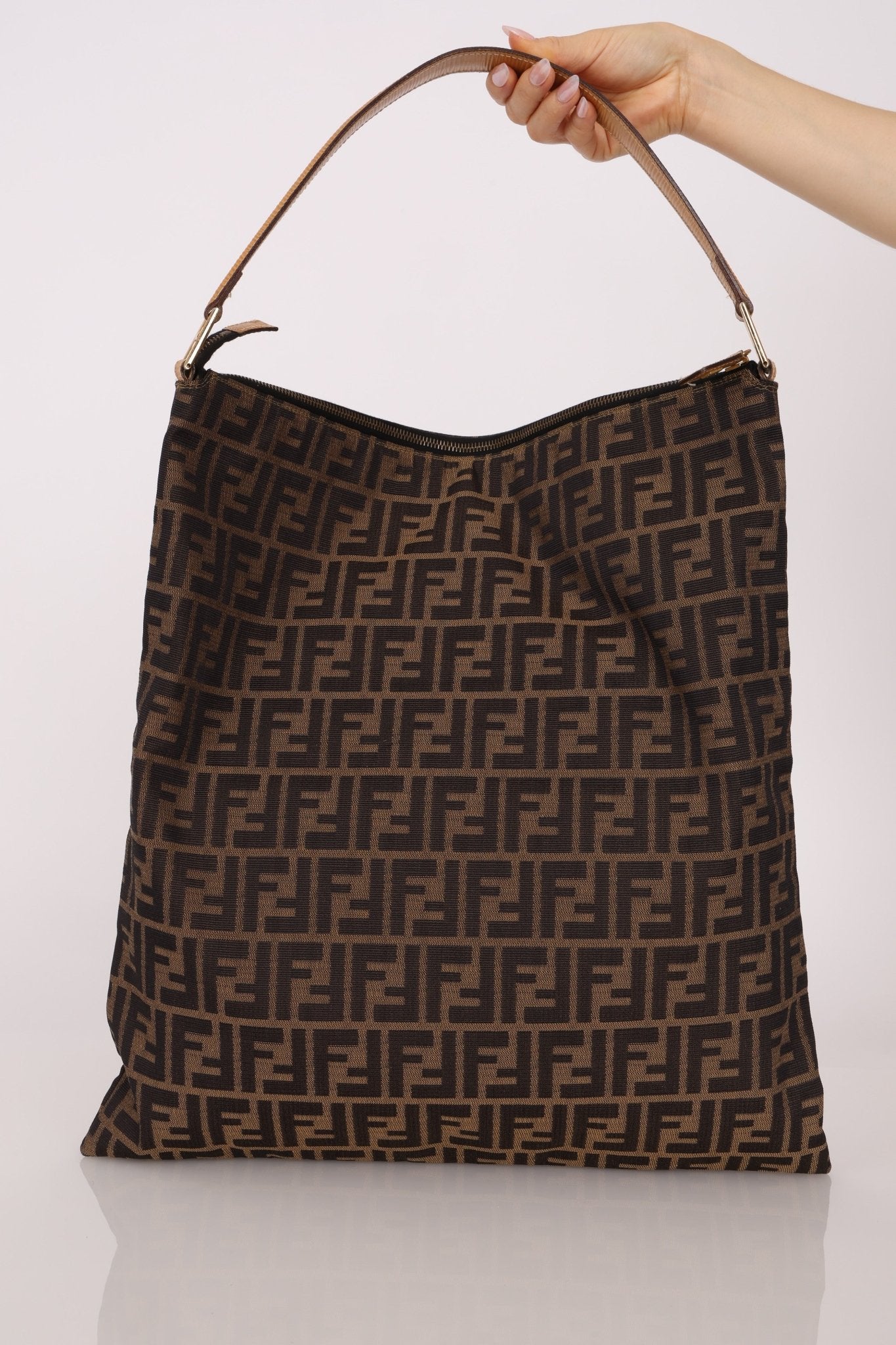 Fendi Zucca Canvas Tote Bag - FashioNica