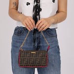 Fendi Zucca Chain Pochette - FashioNica