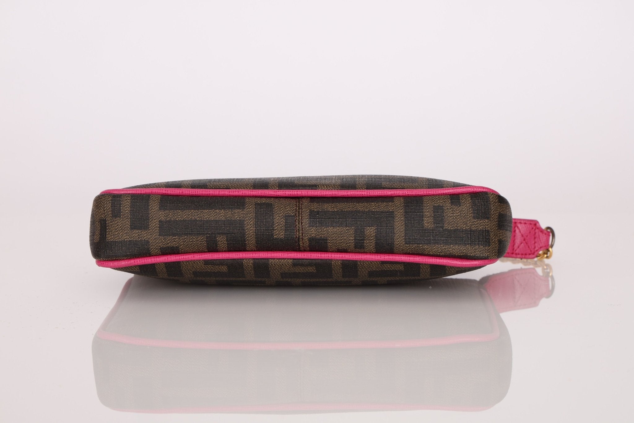 Fendi Zucca Chain Pochette - FashioNica