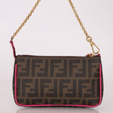 Fendi Zucca Chain Pochette - FashioNica