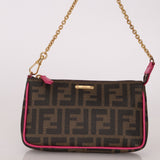 Fendi Zucca Chain Pochette - FashioNica