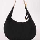 Fendi Zucca Chef Chain Link Hobo - FashioNica