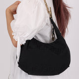 Fendi Zucca Chef Chain Link Hobo - FashioNica