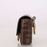 Fendi Zucca Coated Canvas Nano Baguette - FashioNica
