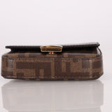Fendi Zucca Coated Canvas Nano Baguette - FashioNica