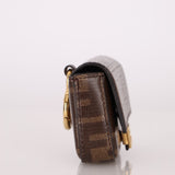 Fendi Zucca Coated Canvas Nano Baguette - FashioNica