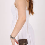 Fendi Zucca Coated Canvas Nano Baguette - FashioNica