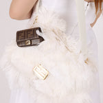 Fendi Zucca Coated Canvas Nano Baguette - FashioNica