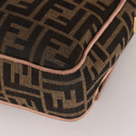 Fendi Zucca Embroidered Paisley Beaded Baguette - FashioNica