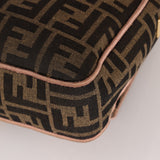 Fendi Zucca Embroidered Paisley Beaded Baguette - FashioNica