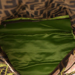 Fendi Zucca Floral Embroidered Mamma Baguette - FashioNica