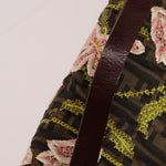 Fendi Zucca Floral Embroidered Mamma Baguette - FashioNica
