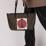Fendi Zucca Ladybug Roll Tote - FashioNica