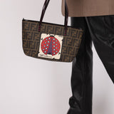 Fendi Zucca Ladybug Roll Tote - FashioNica