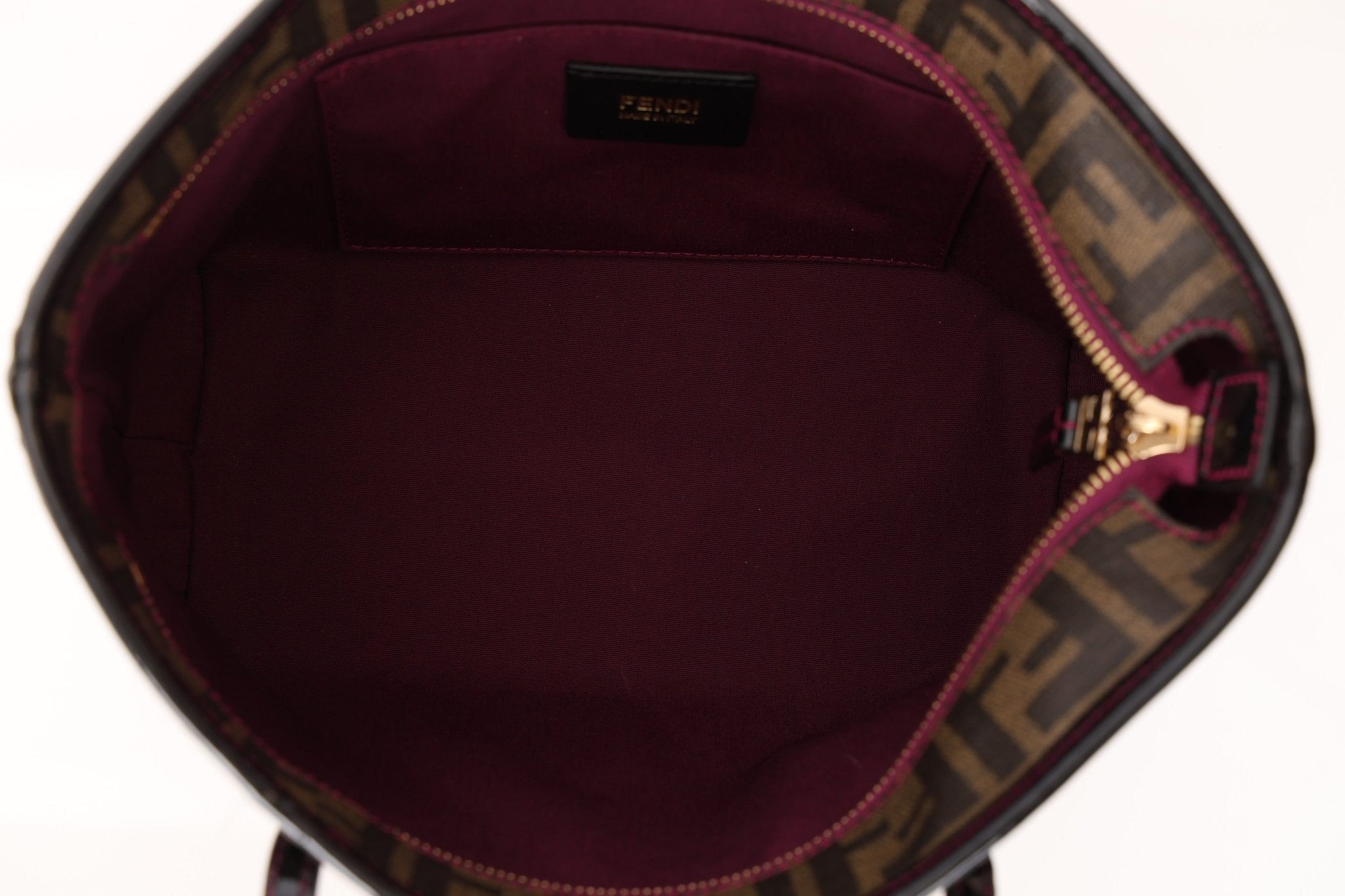 Fendi Zucca Ladybug Roll Tote - FashioNica