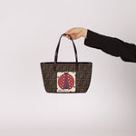 Fendi Zucca Ladybug Roll Tote - FashioNica