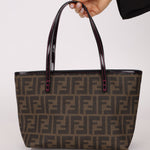 Fendi Zucca Ladybug Roll Tote - FashioNica